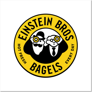 Donut Einstein Bagel Posters and Art